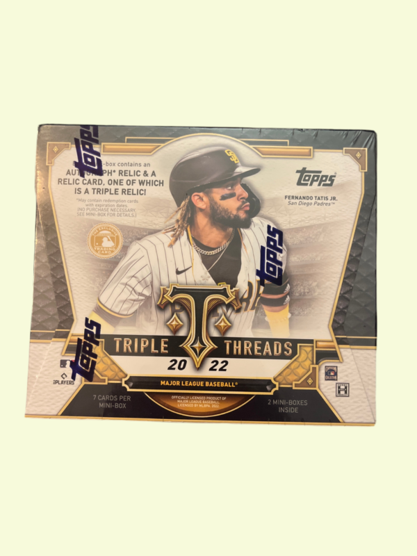 2022 Topps Triple Threads Baseball Hobby Box