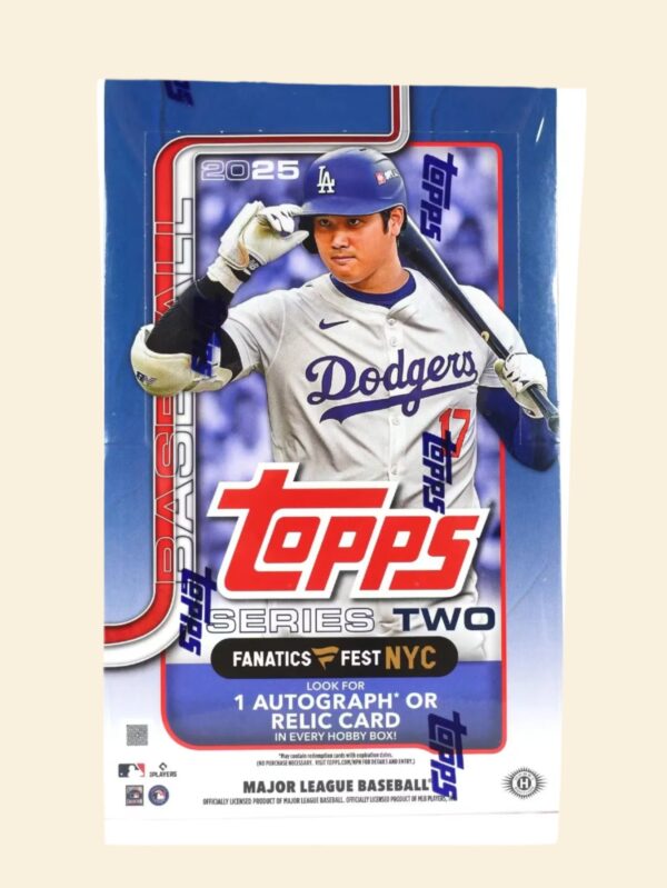 2025 Topps Series 2 Fanatics Fest NYC Exclusive Baseball Hobby Box