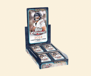 2024 Topps Chrome Football Hobby Box