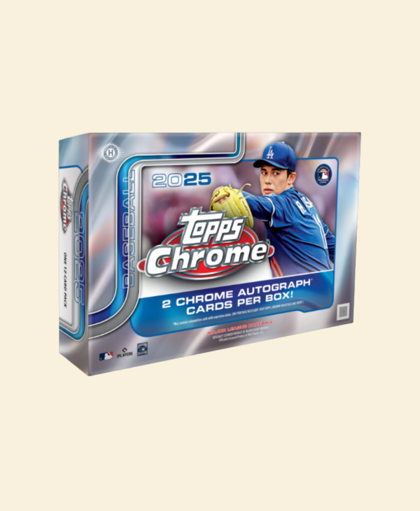 2025 Topps Chrome Baseball Breakers Delight Box