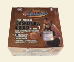 1999-00 Topps Finest Series 1 Basketball Jumbo Box