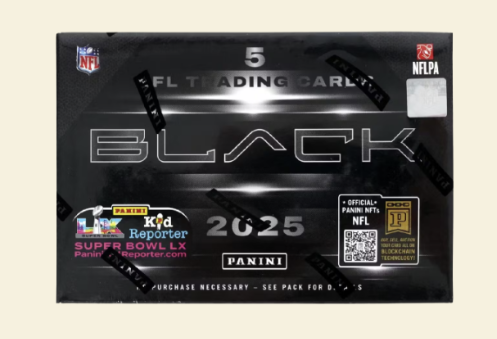 2025 Panini Black Football Hobby Box