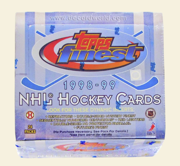 Screenshot2025-10-30113546 1998-99 Topps Finest Hockey Hobby Box