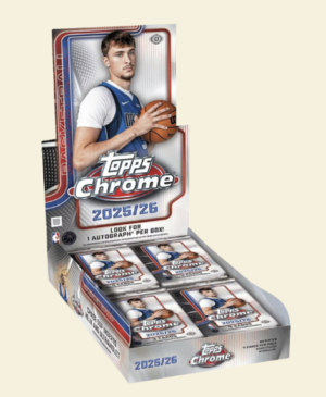 2025-26 Topps Chrome Basketball Hobby Box