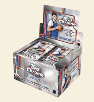 2025-26 Topps Chrome Basketball Jumbo Box