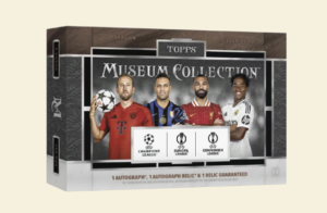 2024-25 Topps UEFA Club Competitions Museum Collection Soccer Hobby Box