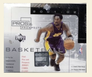 Screenshot2025-12-31121458 2001-02 Upper Deck Pros & Prospects Basketball Hobby Box