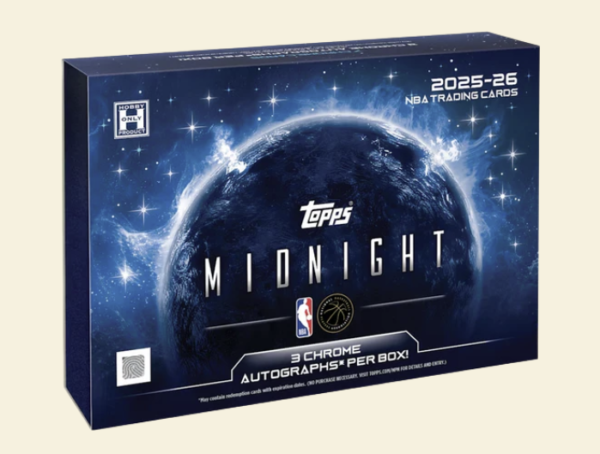 2025-26 Topps Midnight Basketball Hobby Box