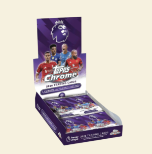 2026 Topps Chrome Premier League EPL Soccer Hobby Box