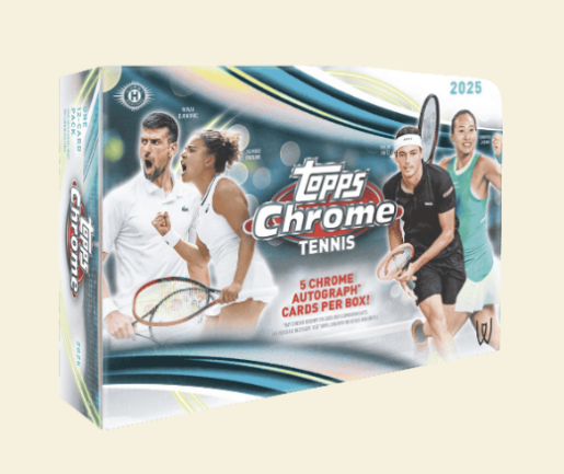 2025 Topps Chrome Tennis Breakers Delight Box