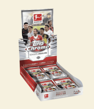 2025-26 Topps Chrome Bundesliga Soccer Hobby Box