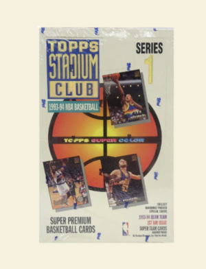 1993-94 Topps Stadium Club Series 1 Basketball Hobby Box