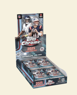 2025 Topps Chrome Football Hobby Box
