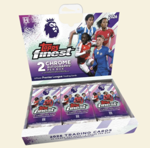 2025-26 Topps Finest Premier League EPL Soccer Hobby Box