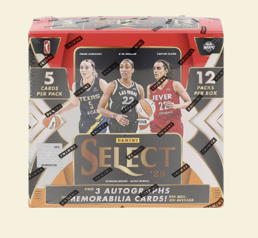 2025 Panini Select WNBA Basketball Hobby Box