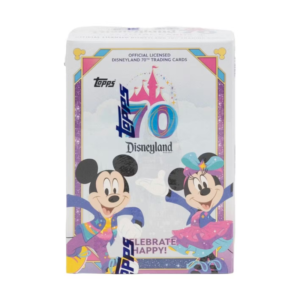 resizingforshopify-2026-05-21T111413.289.png 2025 Topps Disneyland 70th Anniversary Blaster 40 Box Case