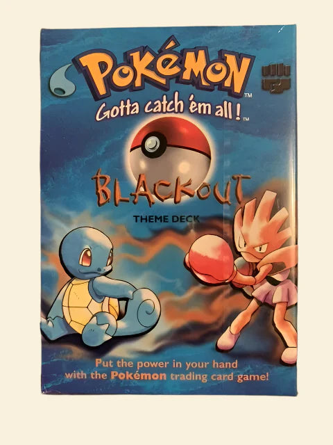 Pokemon WOTC Base Set Theme Deck Blackout